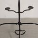 Wrought iron candlestick XIXth