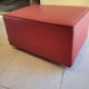 Doda Molteni leather armchairs and pouf