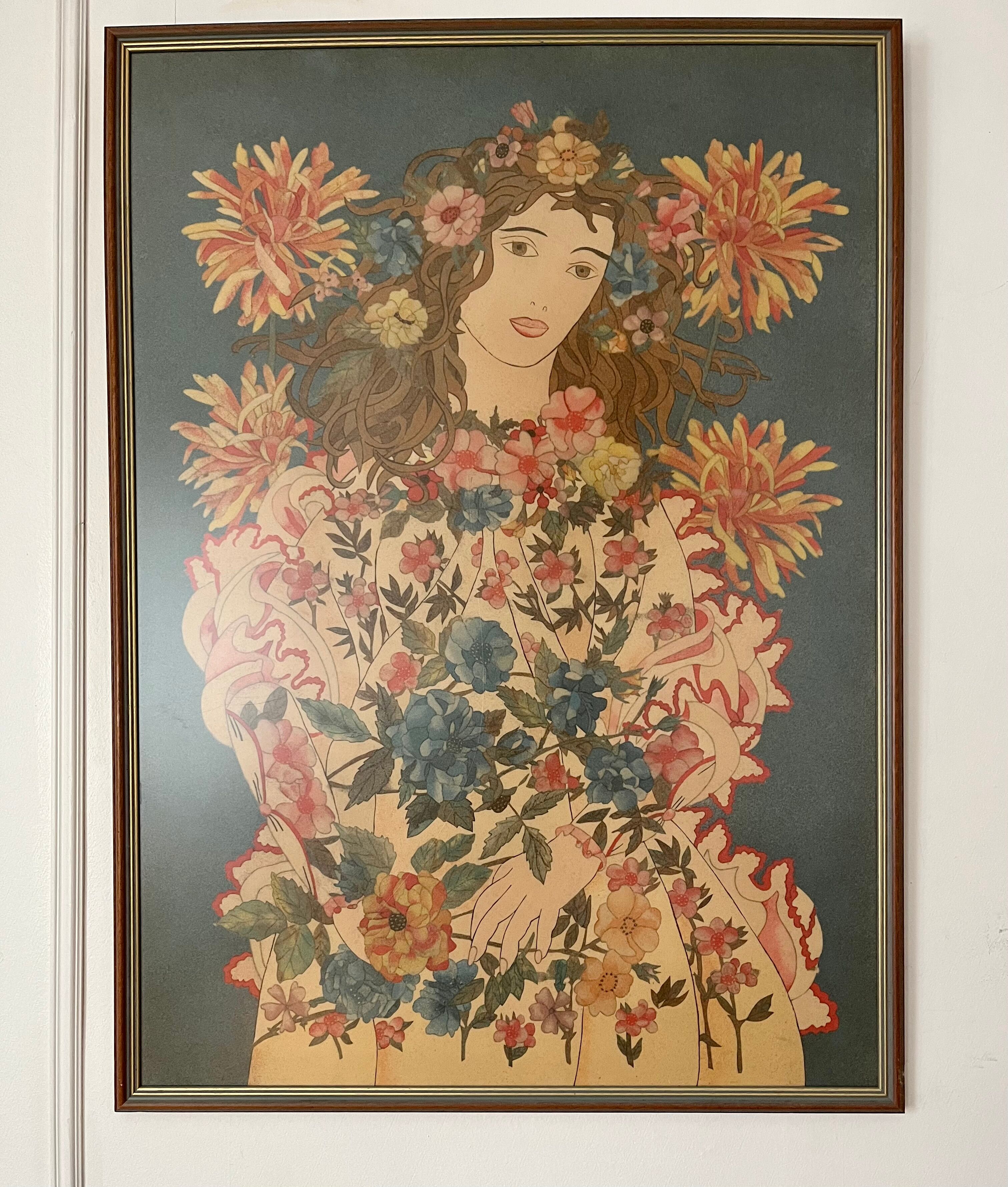 Illustration encadrée