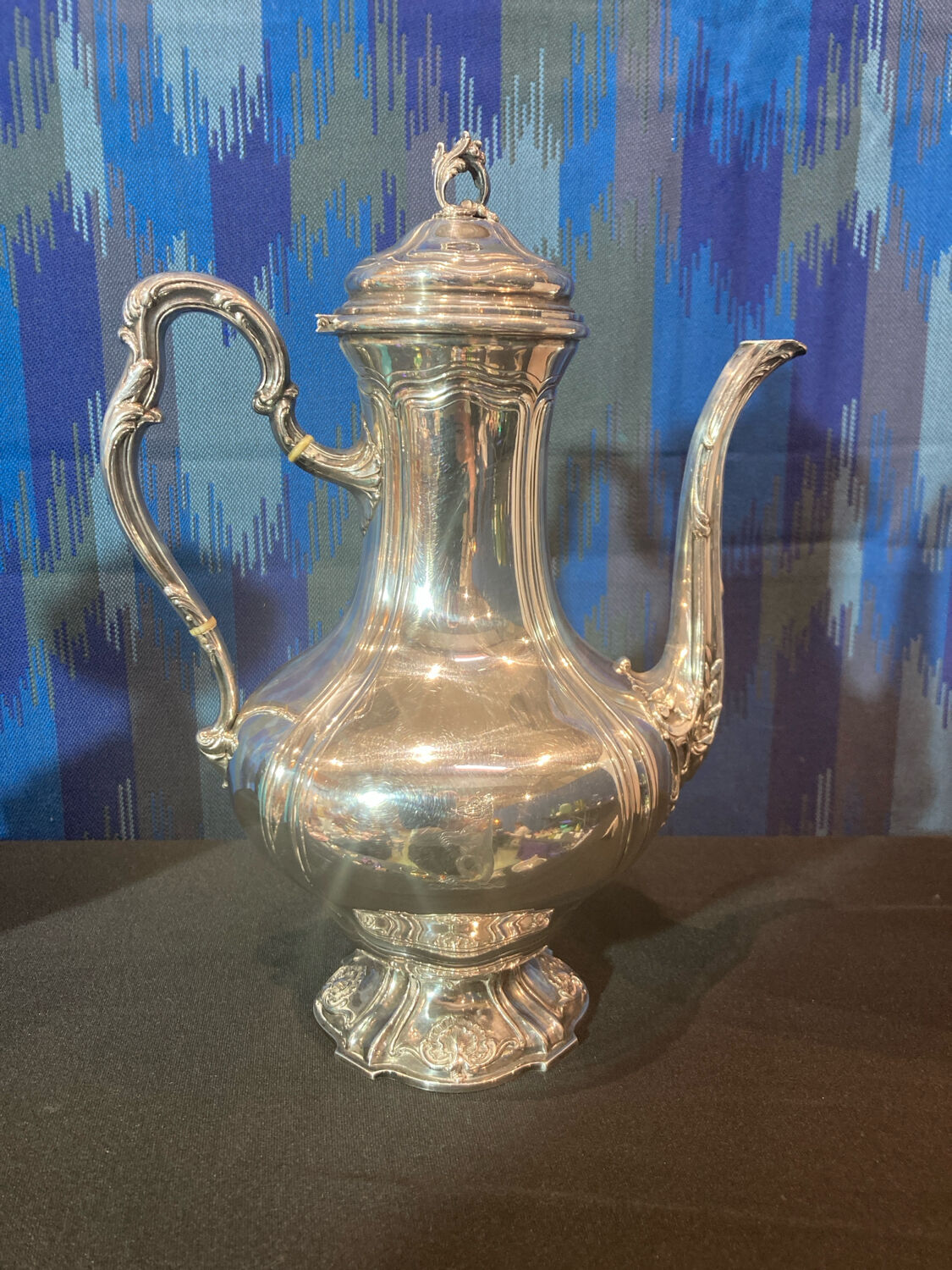 Large Silver Coffee Pot