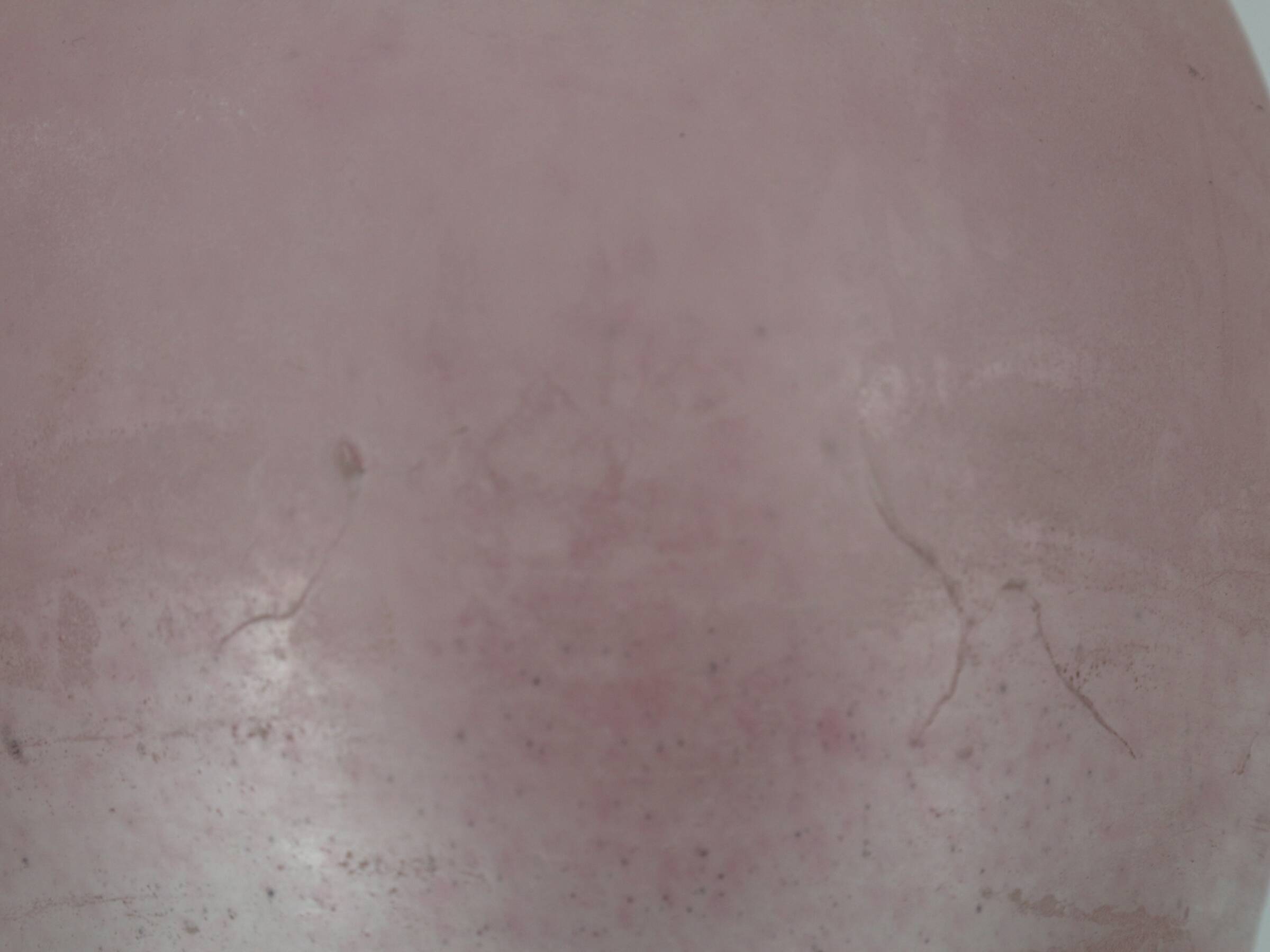 Vase/amphora satin pink and white, Murano Nason