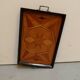 Antique wooden tray with inlay