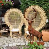 Pair of Emmanuelle armchairs Emmanuelle