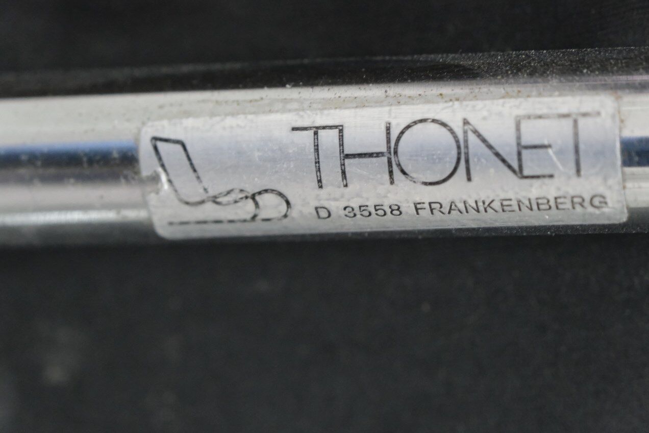 Mid-Century Easy Chairs in Tubular Steel from Thonet, 1970s, Set of 2.