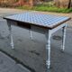 Table cuisine en carrelage