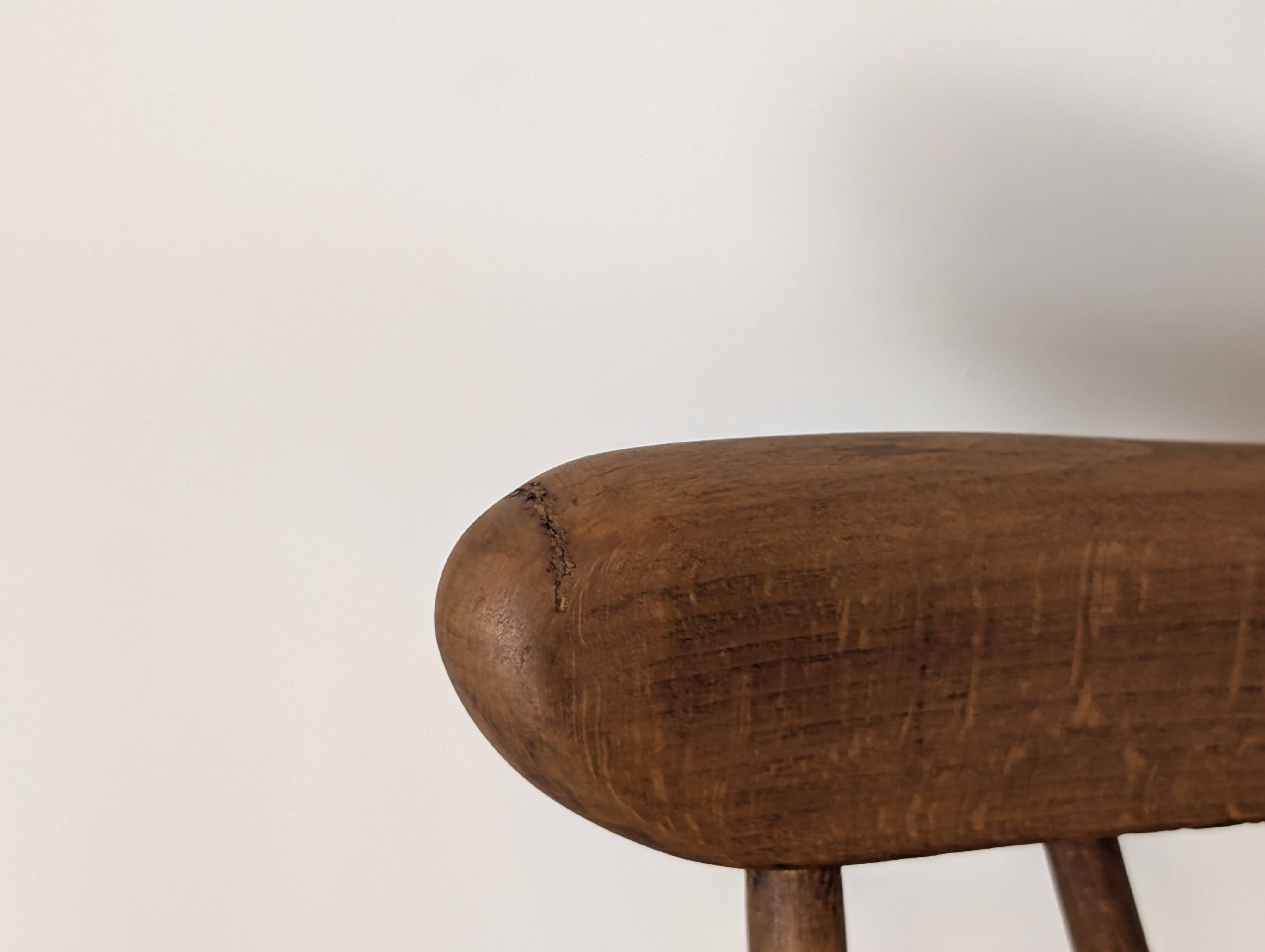 Bench, vintage bench in solid wood
