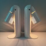 Pair of Italian lamps Flip Top by Richard Carruthers