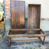 Old maie in solid oak