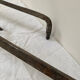Cast iron fireplace andirons