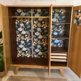 3 door wardrobe 70's