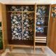 3 door wardrobe 70's