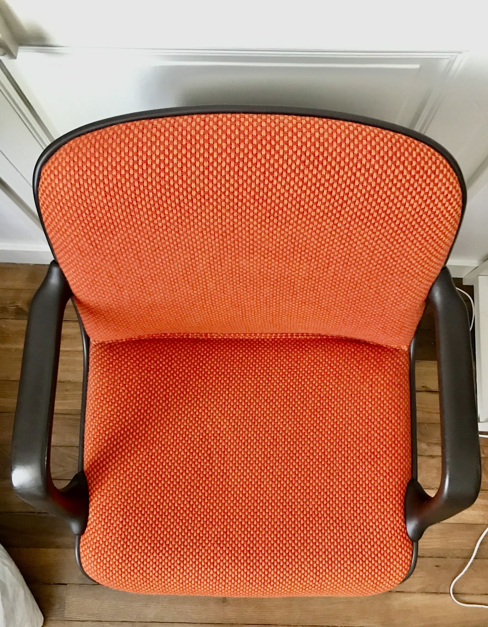 Fauteuils de bureau vintage orange pour Comforto 1980