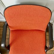Fauteuils de bureau vintage orange pour Comforto 1980