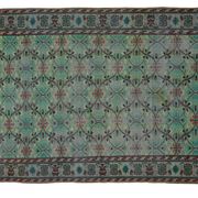 Anatolian handmade vintage rug 270 cm x 181 cm