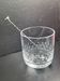Tableware crystal ice bucket H 15.5 cm, diameter 15 cm