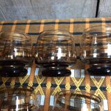 5 verres vintage