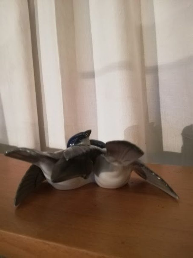 Couple of birds - Fraureuth porcelain Carl Nacke