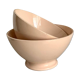 2 powder pink Digoin bowls
