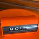 Vintage alarm clock sankyo orange