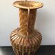 Former rotin vase braided grand vintage deco model