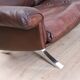 Brown leather 2-seater sofa by De Sede, model DS 31, vintage 1960s.