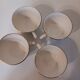 Lot 4 tasses Digoin Sarreguemines