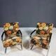 Pair of functionalist chromed armchairs, Eastern Europe, 1950s