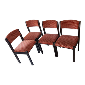 Lot de 4 chaises vintage