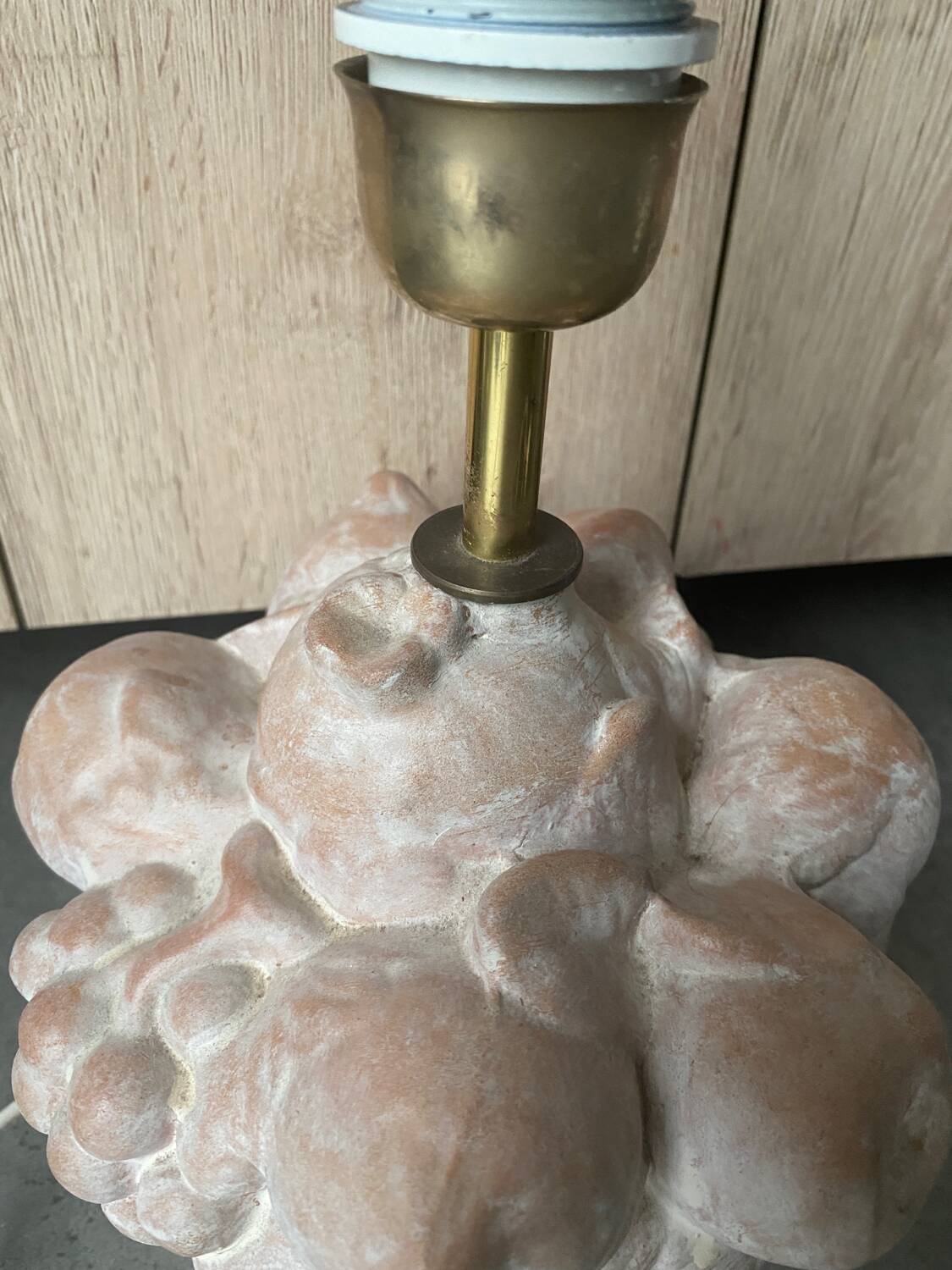 Fruit basket lamp base