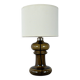 lampe verre fumé Holmegaard- Suède années 80