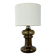 lampe verre fumé Holmegaard- Suède années 80