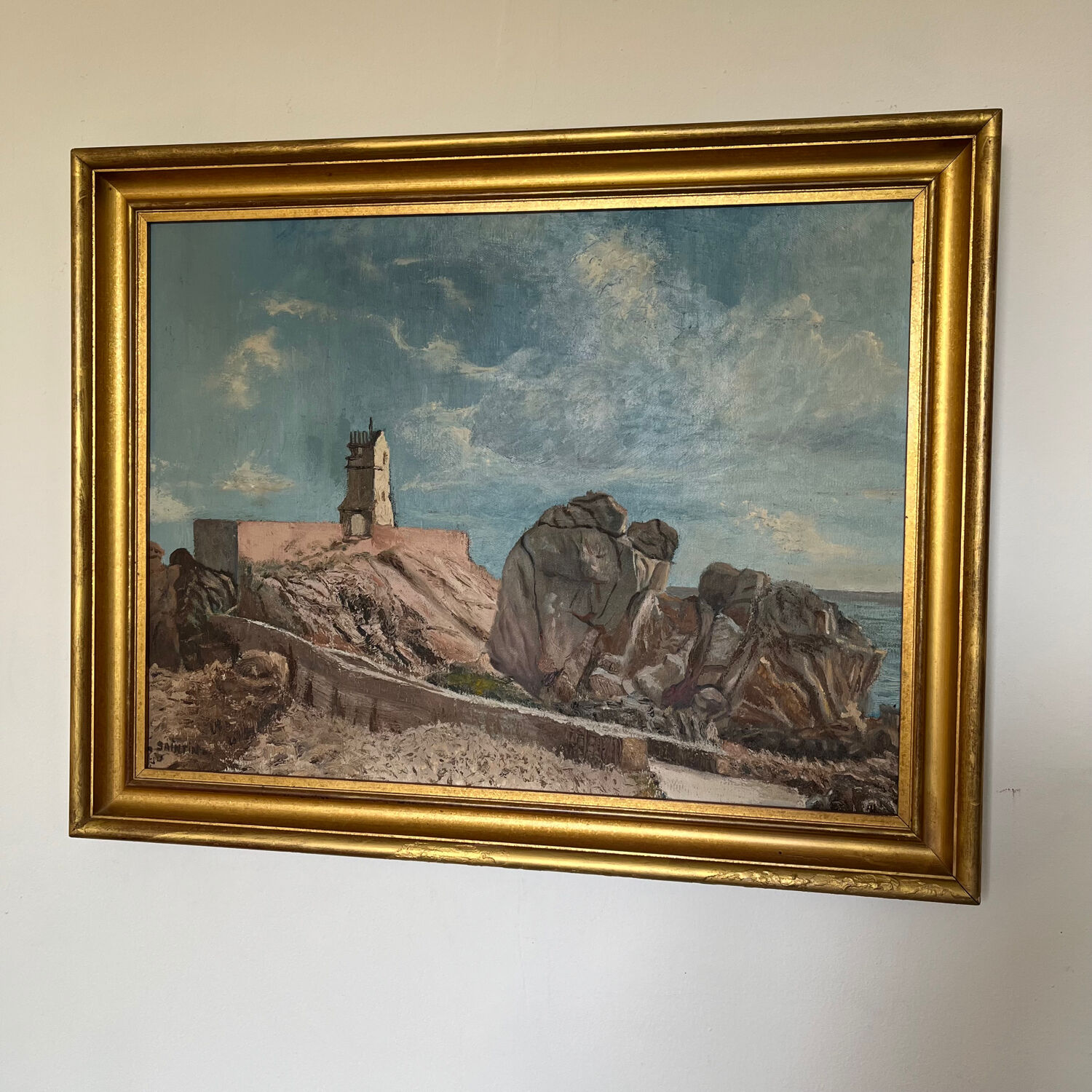 Painting by Rene Saintin