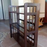 Foldable wooden shelf