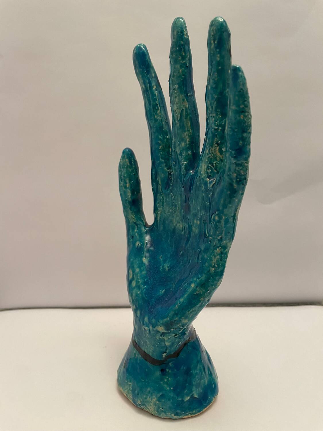 20th century hand ceramic sculpture