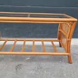 Rattan coffee table