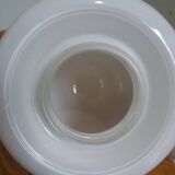 Opaline glass wall lamp