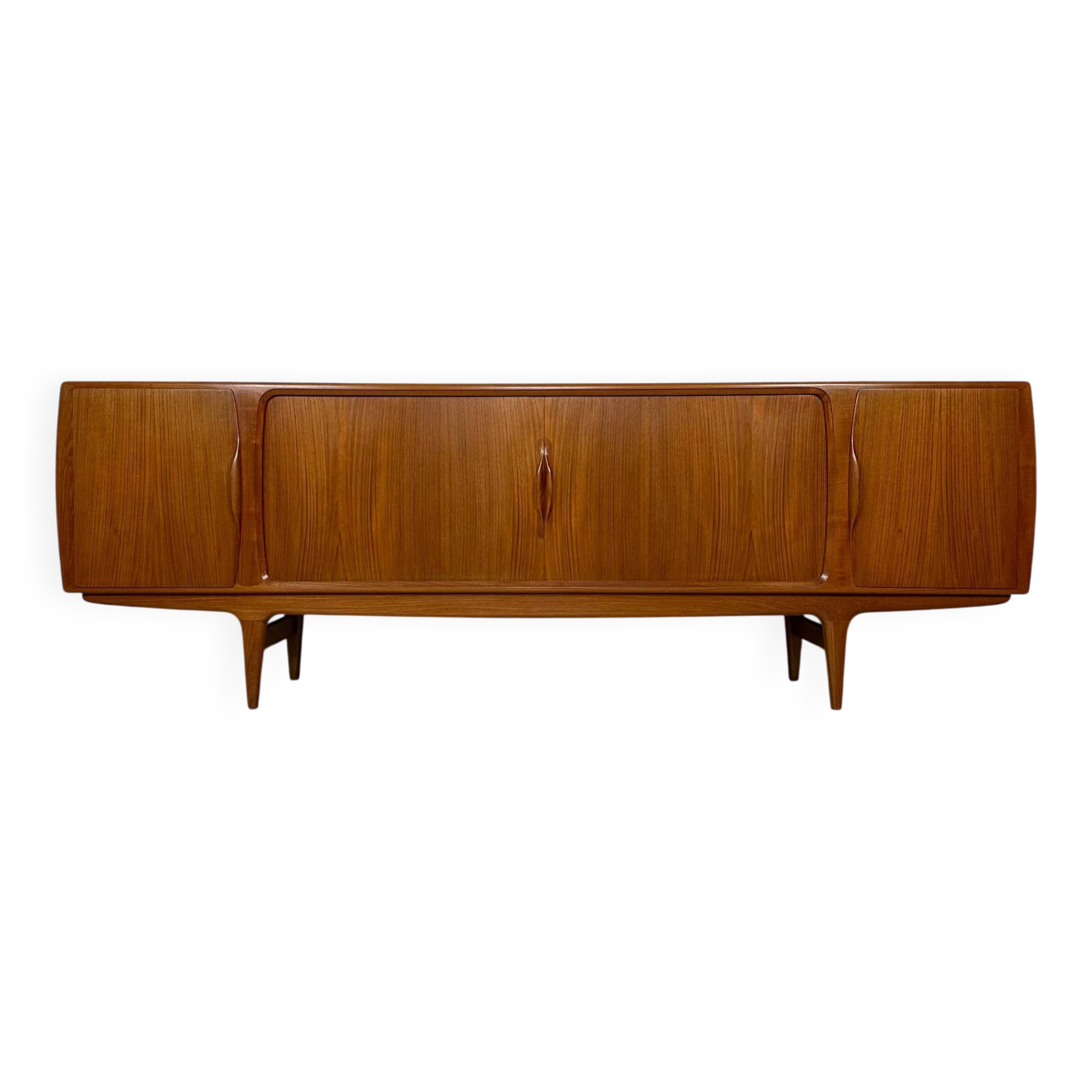 60s vintage Danish teak sideboard 19 by Johannes Andersen for Uldum Møbelfabrik