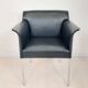 Quatre fauteuils de Matteo Grassi cuir années 1990/2000