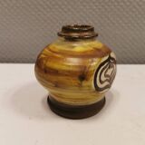 Small, beautiful vase in stoneware. Danish from the 1960s and made by Inge Lise Eder.