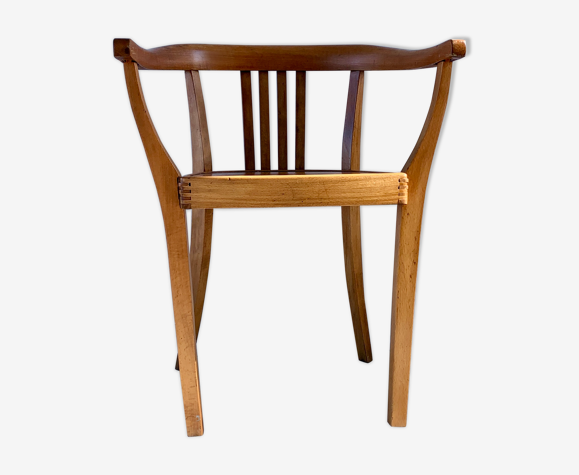 Chaise en bois arte déco