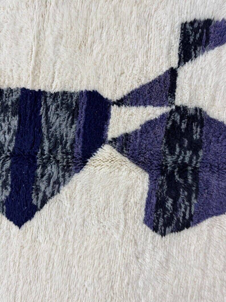 Beni Ouraine wool rug, size 150 x 250 cm