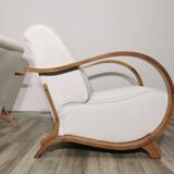 Armchairs attributed to Jindrich Halabala