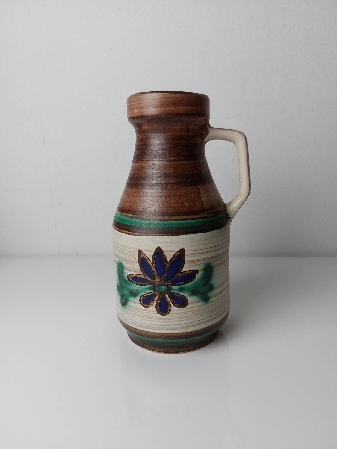Vase ceramique W Germany style Bodo Mans