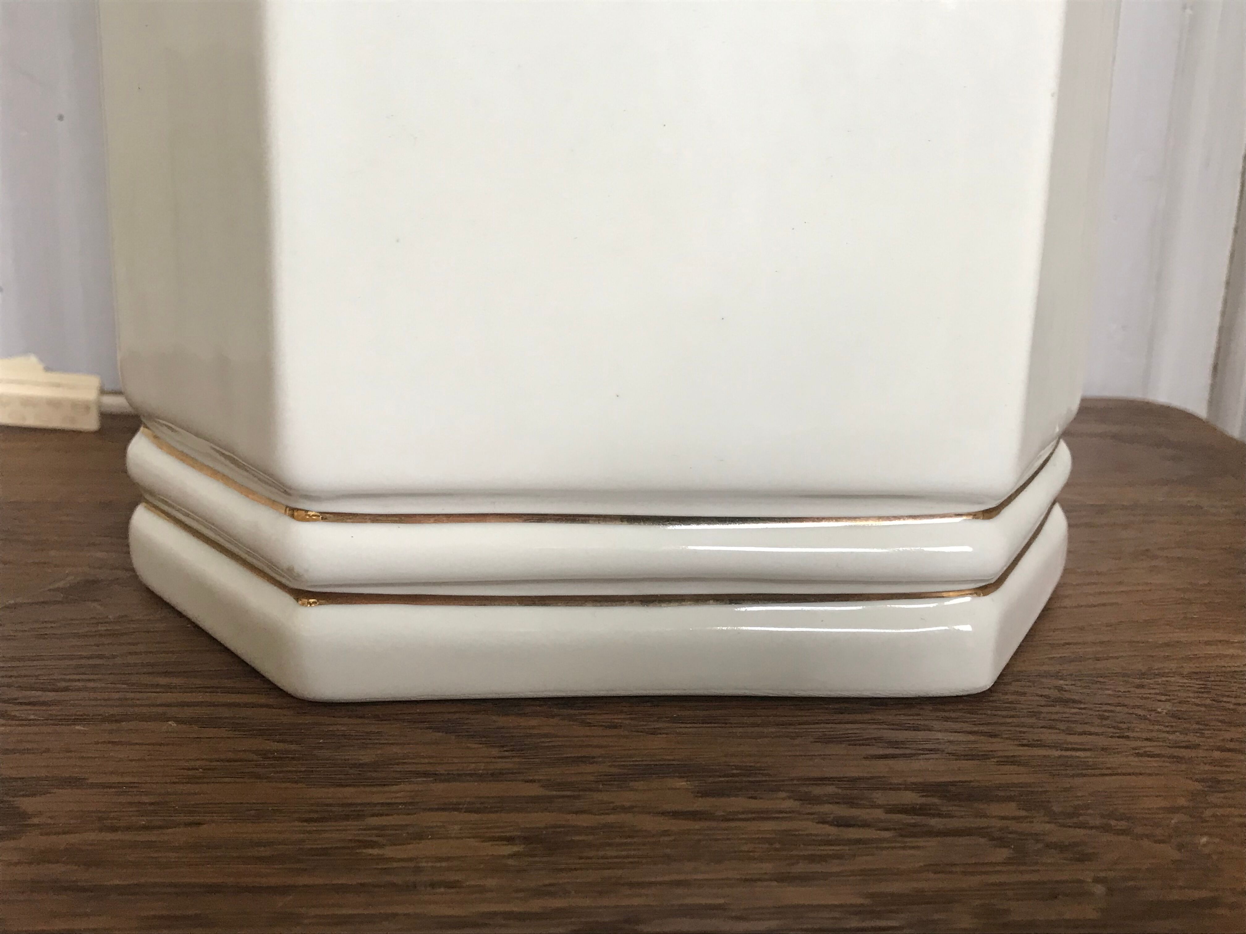 Vintage ceramic lamp