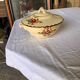 Soupière ancienne Longchamp modèle Agen en faïence française à décor floral