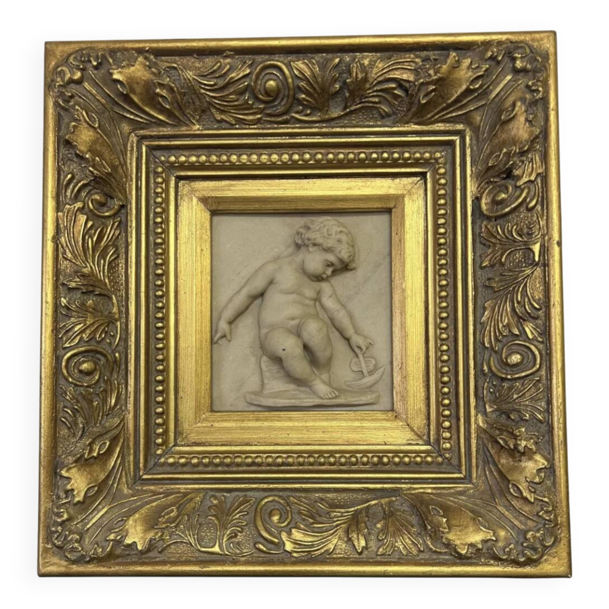 Marble high relief, 1882