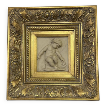 Marble high relief, 1882