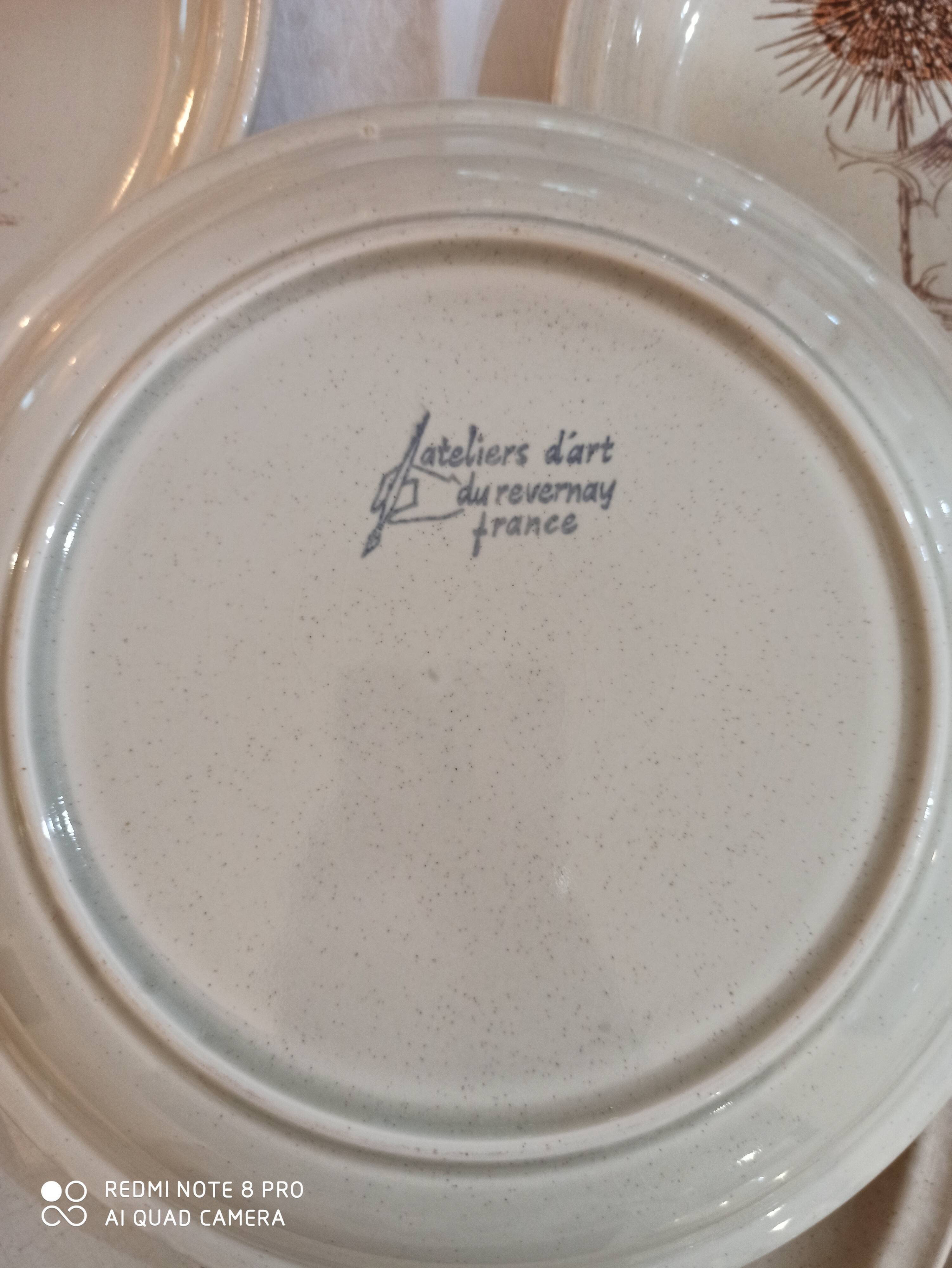 Vintage flat plates