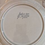 Assiettes plates vintage