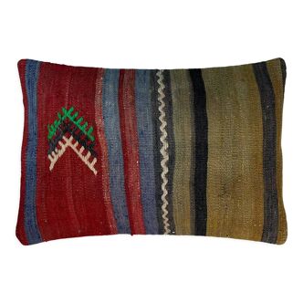 Vintage turkish handmade cushion cover , 30 x 50 cm